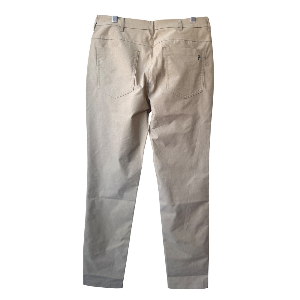 Public Rec Mens Deal Maker Pants 31X34 NWOT Khaki Tan Office Preppy Chino - Picture 7 of 12